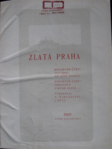 ZLATÁ PRAHA – ROČNÍK XXIV.