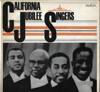 CALIFORNIA JUBILEE SINGERS (LP)