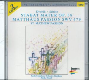DVOŘÁK – STABAT MATER OP. 58/SCHÜTZ – MATTHÄUS PASSION SWV 479 (CD)