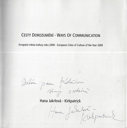 CESTY DOROZUMĚNÍ - WAYS OF COMMUNICATION – detail 1