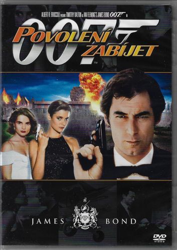 povolenizabijetjb DVD JAMES BOND 007: POVOLENÍ ZABÍJET