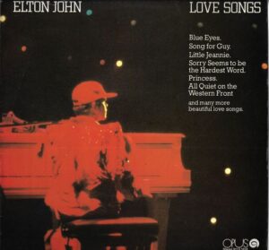ELTON JOHN – LOVE SONGS (LP)