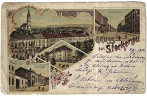 GRUSS AUS STOCKERAU pohlednice