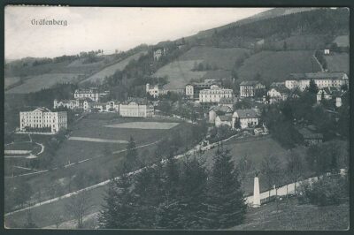 JESENÍK – LÁZNĚ (GRÄFENBERG) pohlednice