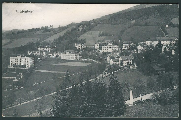 JESENÍK – LÁZNĚ (GRÄFENBERG) pohlednice