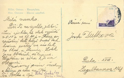 MÄHR. OSTRAU - HAUPTPLATZ – detail 1