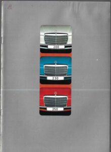 MERCEDES-BENZ – 200, 230, 250