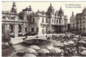 MONTE-CARLO: LE CASINO ET LA PLACE pohlednice