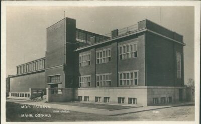 MOR. OSTRAVA – DŮM UMĚNÍ pohlednice