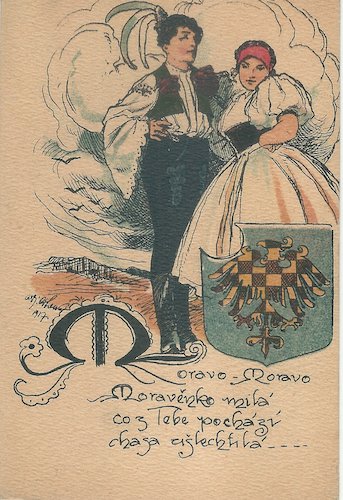 moravmoravmila MORAVO, MORAVO, MORAVĚNKO MILÁ pohlednice