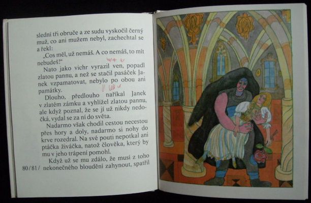 O ZAKLETÉ ŽÁBĚ – detail 2