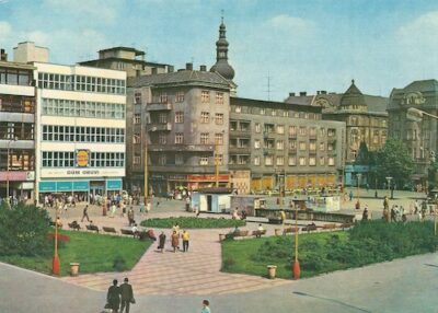 OSTRAVA – NÁMĚSTÍ LIDOVÝCH MILICÍ pohlednice