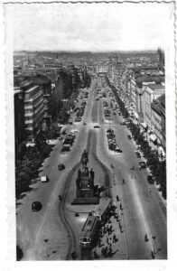 PRAHA: VÁCLAVSKÉ NÁMĚSTÍ pohlednice