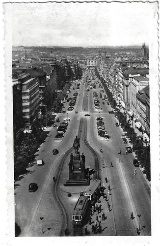 prhvaclnmstkp PRAHA: VÁCLAVSKÉ NÁMĚSTÍ pohlednice