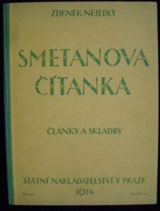 SMETANOVA ČÍTANKA – Zdeněk Nejedlý