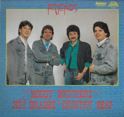 THE MOODY BROTHERS WITH JIŘÍ BRABEC & COUNTRY BEAT – FRIENDS LP deska