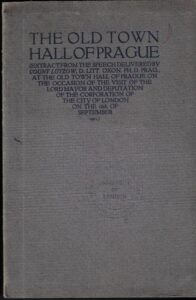 THE OLD TOWN HALL OF PRAGUE