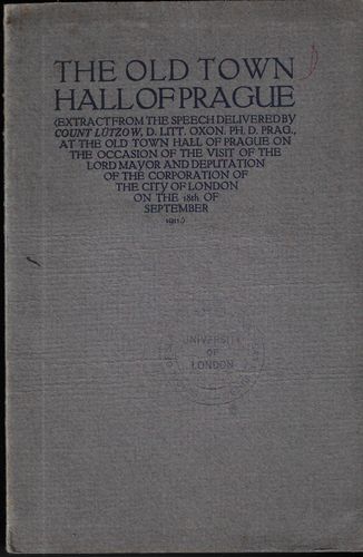 THE OLD TOWN HALL OF PRAGUE