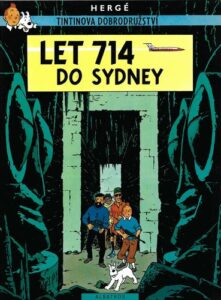 TINTINOVA DOBRODRUŽSTVÍ: LET 714 DO SYDNEY – Hergé