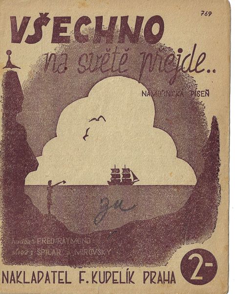 VŠECHNO NA SVĚTĚ PŘEJDE… – Hudba Fred Raymond