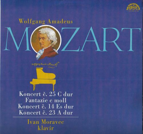 W. A. MOZART – KONCERT Č. 25 / FANTASIE C MOLL / KONCERT Č. 14 / KONCERT Č. 23 – detail 1