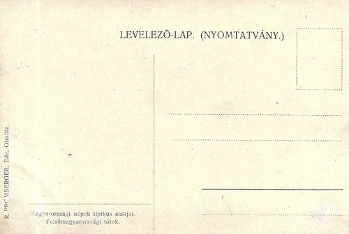 ŽENA V KROJI (TRENCSÉN VIDÉKI TÓT ASSZONY) – detail 1