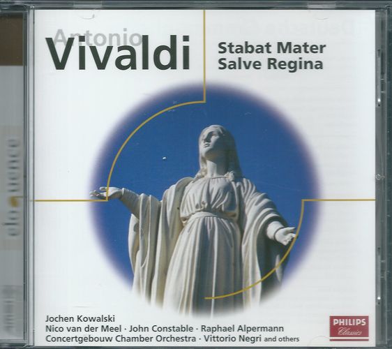 CD ANTONIO VIVALDI – STABAT MATER, SALVE REGINA