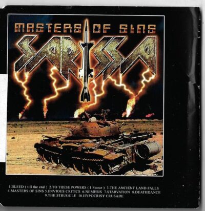 CD SARISSA – MASTERS OF SINS
