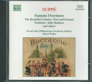 CD SUPPÉ – FAMOUS OVERTURES