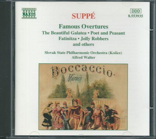 CD SUPPÉ – FAMOUS OVERTURES
