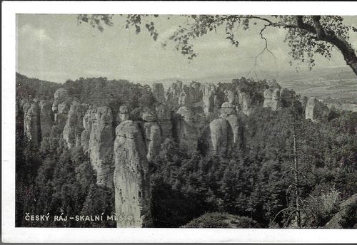 ČESKÝ RÁJ: SKALNÍ MĚSTO – detail 1