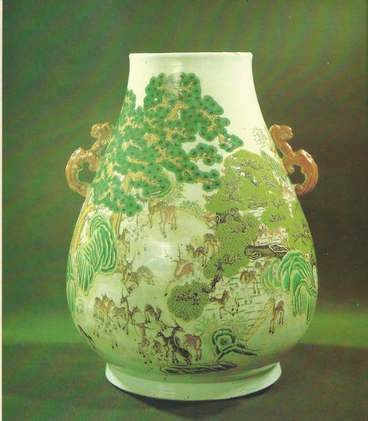 CHINESISCHE PORZELLANMALEREI – detail 1