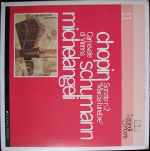 CHOPIN – SONATA N. 2 „MARCIA FUNEBRE“ / SCHUMANN – CARNEVALE DI VIENNA (LP)