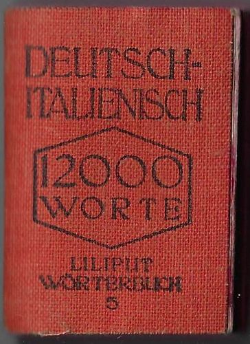 DEUTSCH-ITALIENISCH – F. J. Wershoven