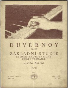 DUVERNOY Op. 176 – ZÁKLADNÍ STUDIE – J. B. Duvernoy