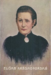 ELIŠKA KRÁSNOHORSKÁ pohlednice