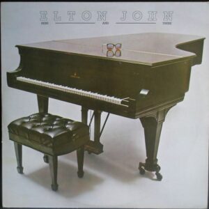 ELTON JOHN –  HERE AND THERE (LP)
