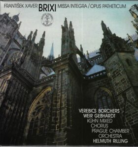 F. X. BRIXI – MISSA INTEGRA / OPUS PATHETICUM (LP)