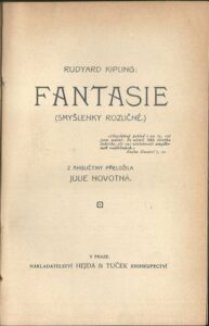 FANTASIE – Rudyard Kipling