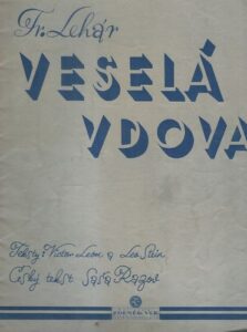 FR. LEHÁR: VESELÁ VDOVA