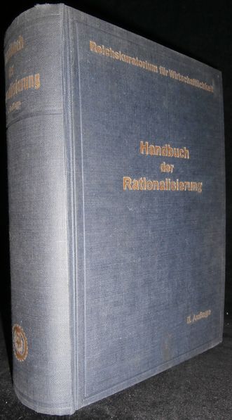 HANDBUCH DER RATIONALISIERUNG – detail 2