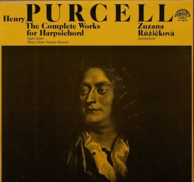 HENRY PURCELL: THE COMPLETE WORKS FOR HARPSICHORD LP deska
