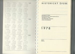 HISTORICKÝ ŠPERK 1978 kalendář