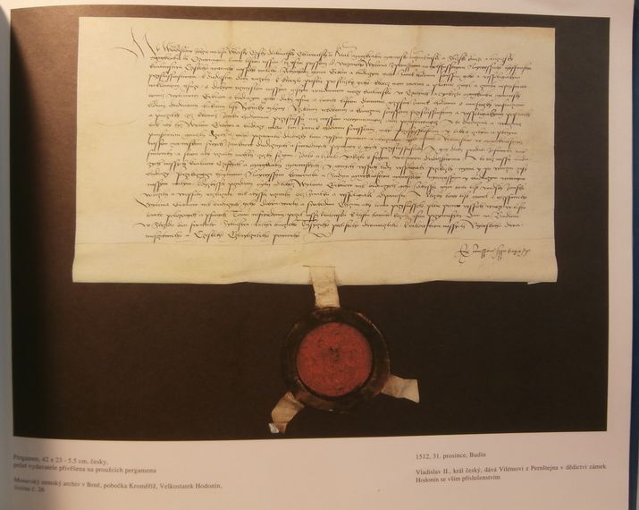 HODONÍN - MĚSTSKÁ PRIVILEGIA – detail 1