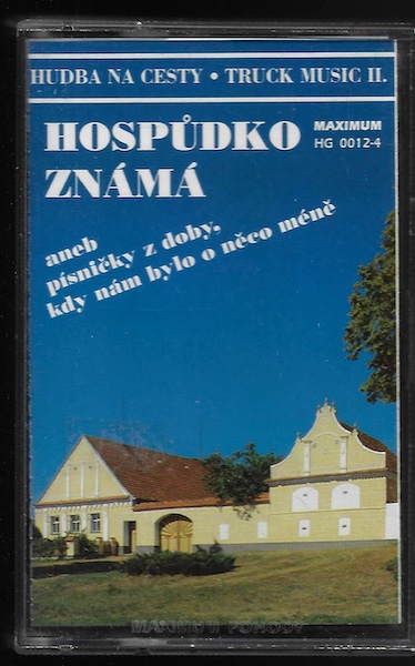 hoszna HOSPŮDKO ZNÁMÁ MC kazeta