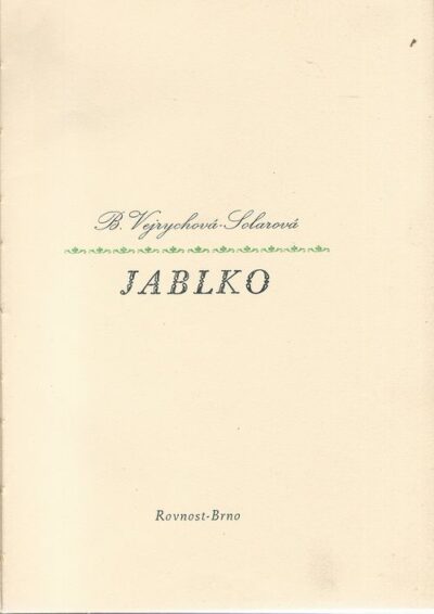 JABLKO – Božena Vejrychová-Solarová