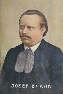 JOSEF BARÁK pohlednice
