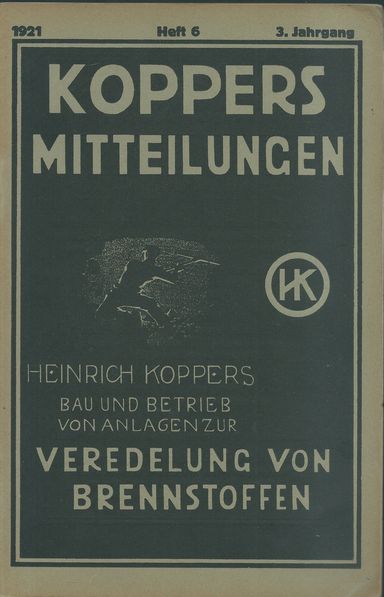 KOPPERS MITTEILUNGEN – 6/1921