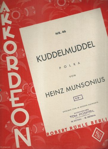 KUDDELMUDDEL – Heinz Munsonius