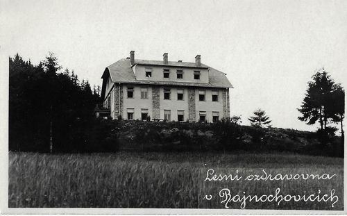 LESNÍ OZDRAVOVNA V RAJNOCHOVICÍCH pohlednice